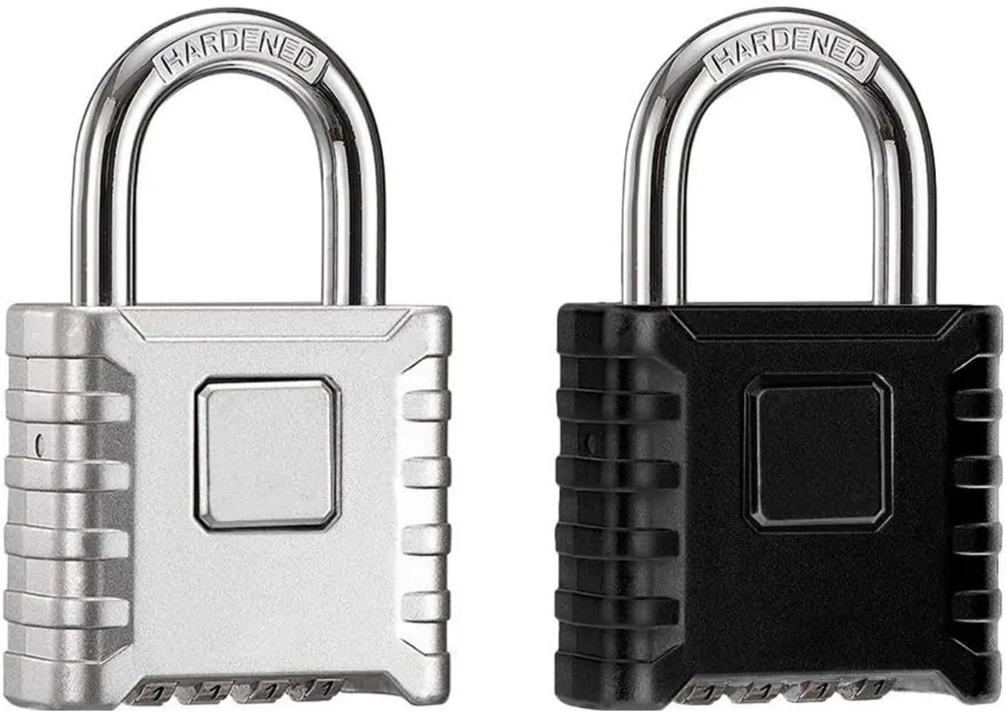 Metal Heavy Duty Padlock 4-Digit Number Combination Security Lock 1Pcs