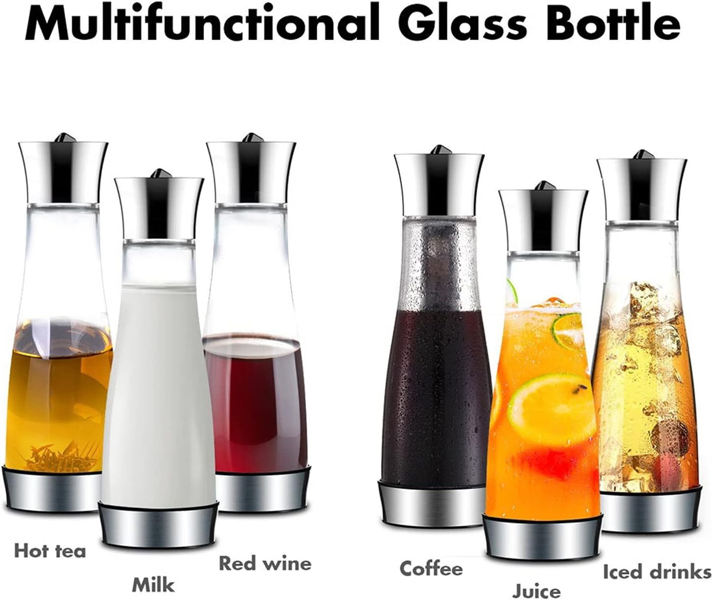 Maker Pot Leakproof Thick Glass Cold Brew Cafetera Filter Coffee Pot Tea Infuser Percolator Tool Espresso Maker Pot