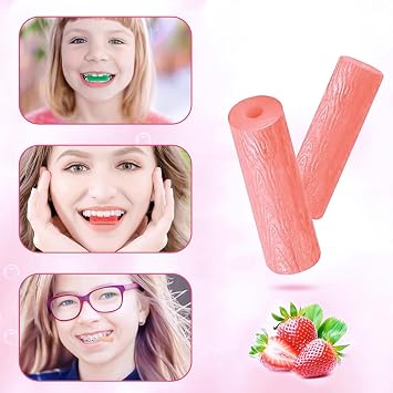 7 PCS Aligner Chewies for Tray Seaters, Dental Teeth Chewies, Orthodontic Chewables Orthodontic Chews for Tray Retainers (Multi-Colors)