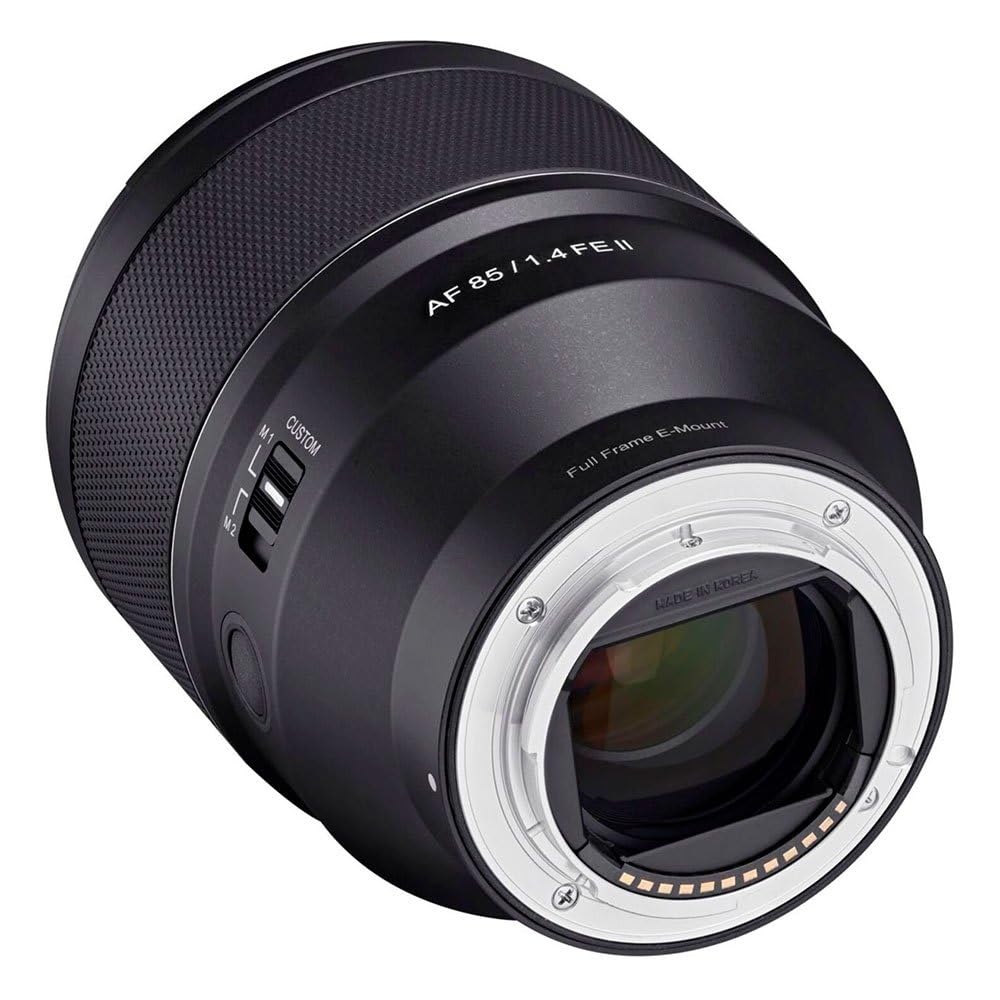SAMYANG AF 85mm F1.4 FE II ソニー α Eマウント Amazon.com : Samyang 85mm F1.4 Auto-Focus Telephoto Lens for