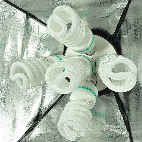 ePhoto 3000 Watt Digital Photography Studio Video Lighting Kit 2 Softbox Studio Video Light Lighting H9060S