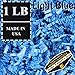 Mighty Gadget (R) 1 LB Light Blue Crinkle Cut Paper Shred Filler for Gift Wrapping & Basket Filling