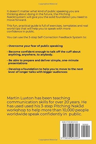 Pitching Nak3d: How to Speak Confidently in Public: A Practical 3-Step Guide