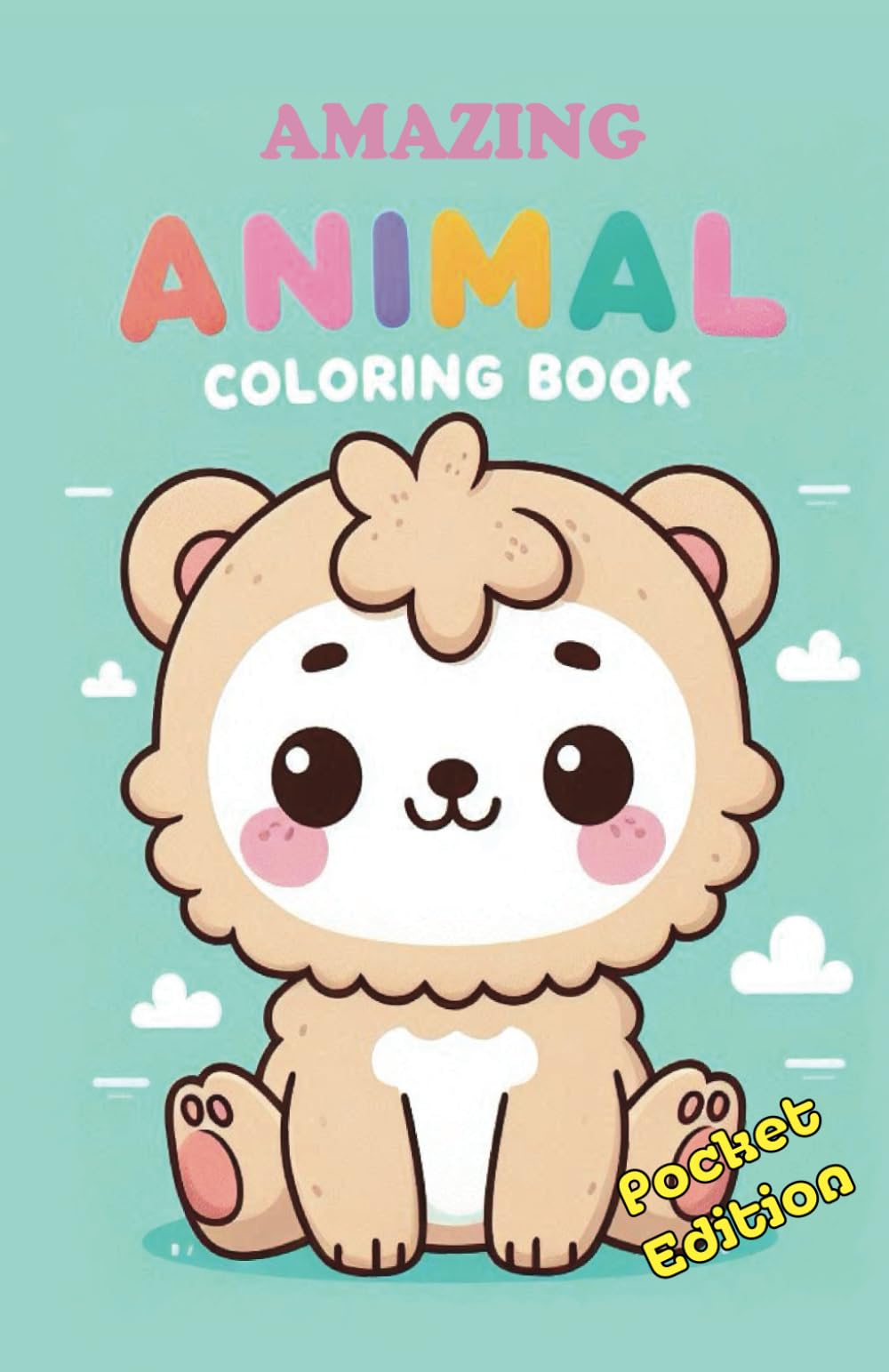 Amazing animal colouring book: Mini