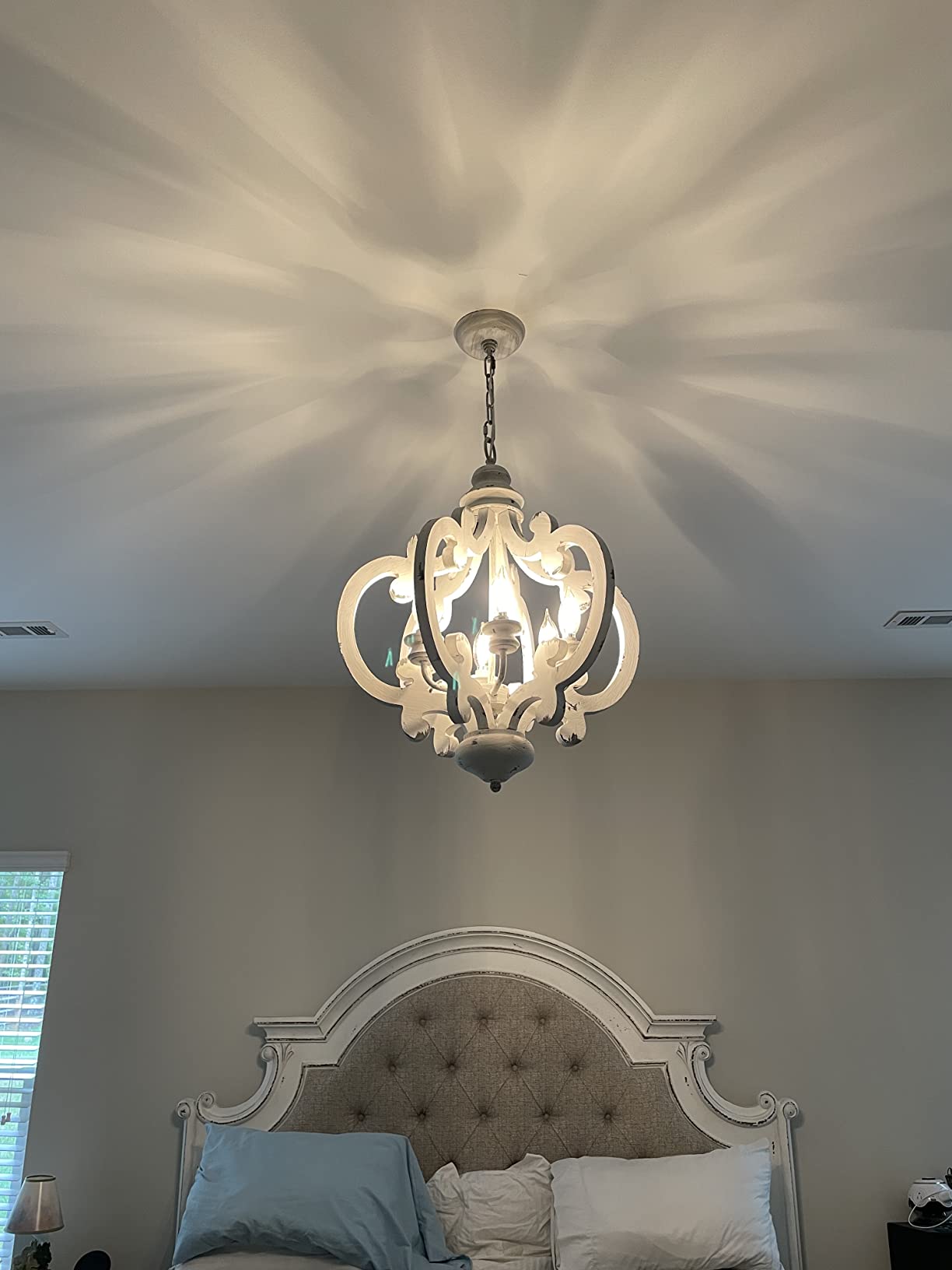 $26/mo - Finance Saint Mossi Wood Chandelier in Farm House Antique ...