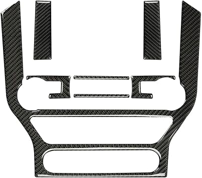 Car Interior Accessories Car GPS Navigation Trim Frame Multi-Media Console Decoration Sticker,for Ford Mustang GT 2015-2021