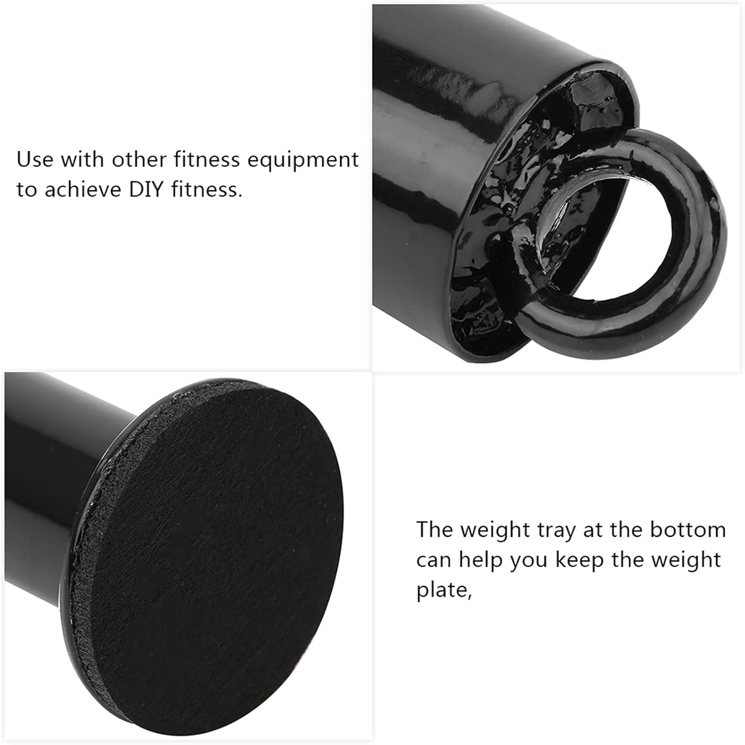 Barbell Loading Pin, Weight Cable Pulley System Mag Grip Pulley System Gym Weight Pulldown Machine Heavy Duty Gym Equipment for Squat Rack Power Station Home Attachments