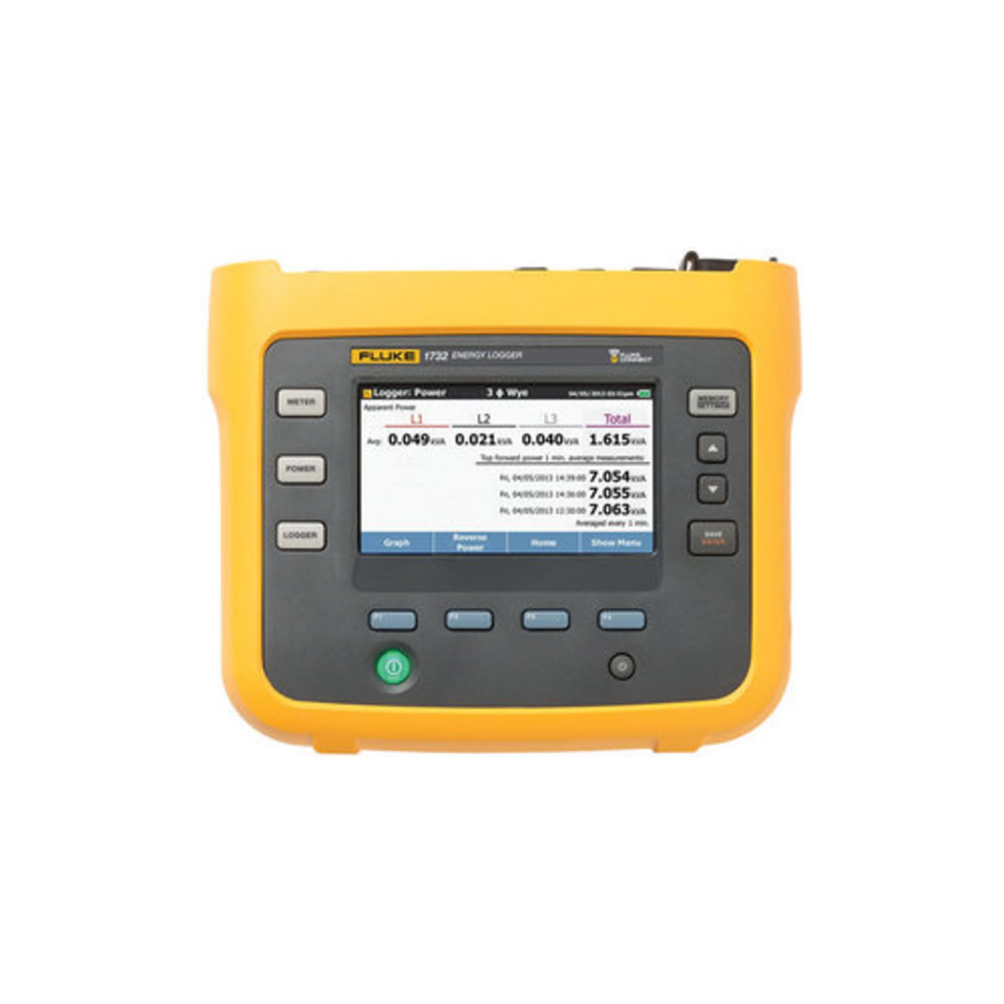 Fluke 1732/B Measure and Log Three Phase AC Power and Energy (4706566)