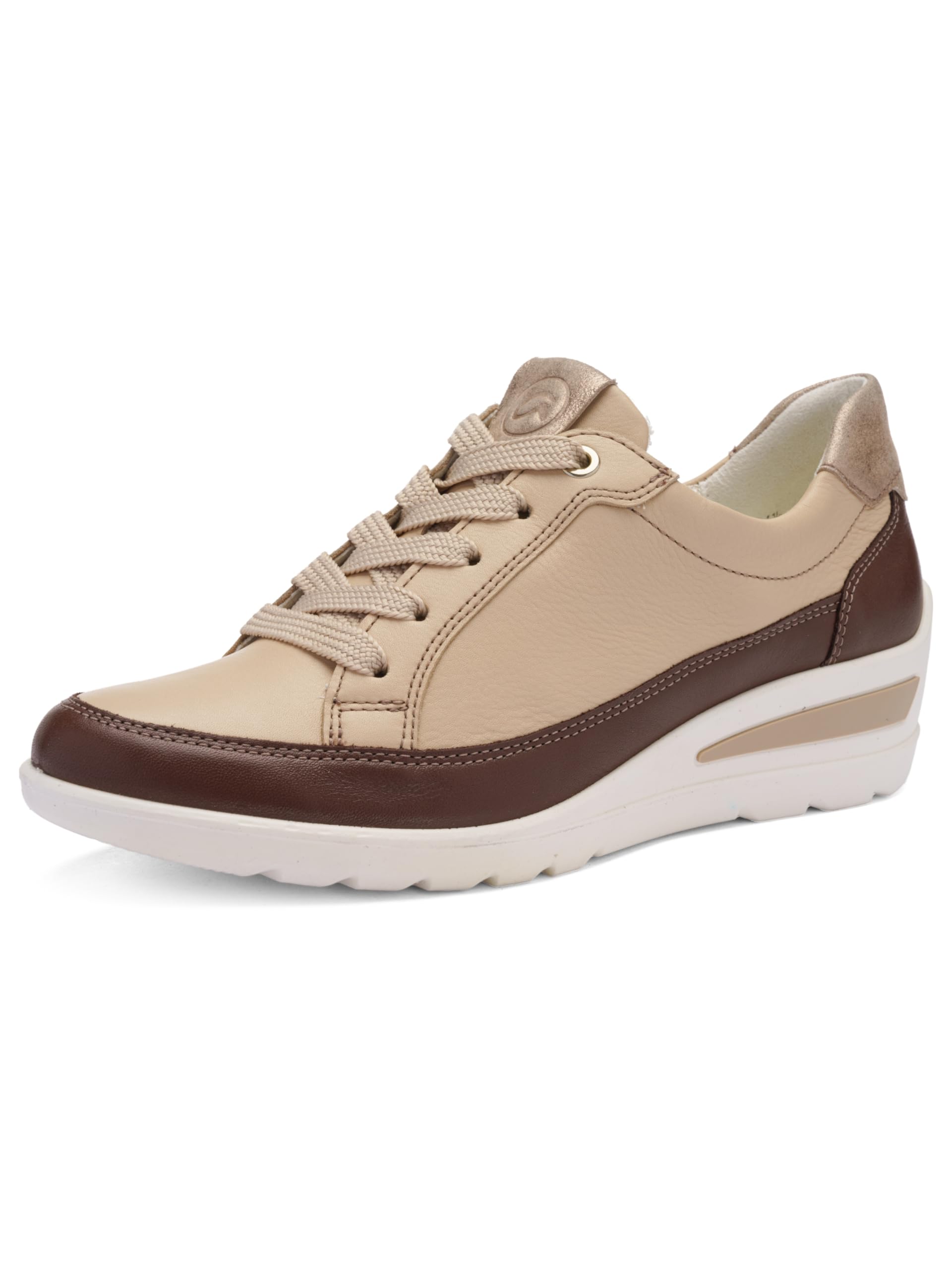 ARA Women Zürich Sneaker, Mocca Beach Shell, 39 EU Weit