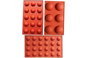 Silicone Dome Molds for Perfect Hot Chocolate Bombs