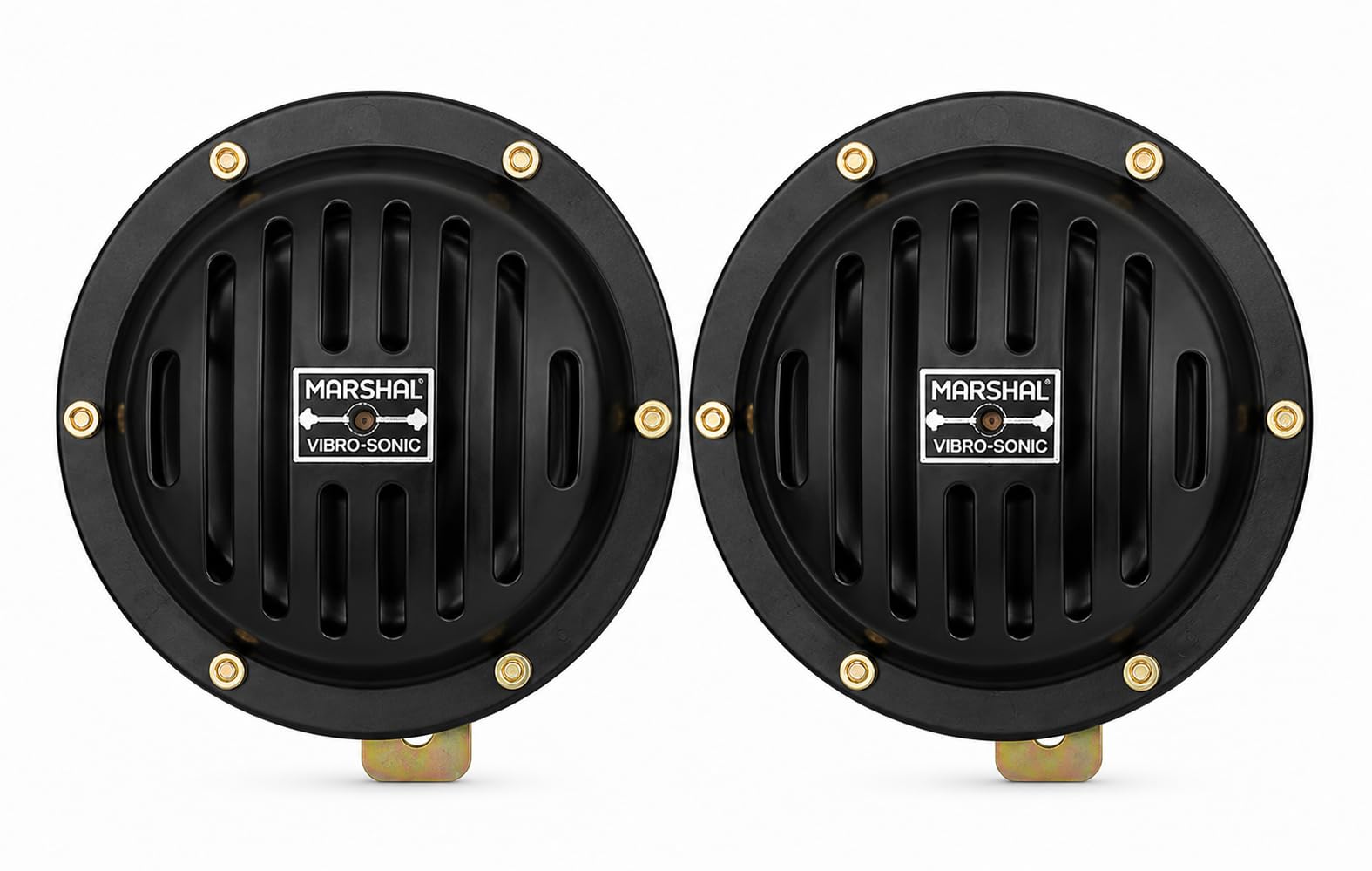 Marshal M-125 Vibro-Sonic Black Electric 12V Dual Tone Horn | 120-135dB Loud Sound, Dual Tone, Mounting Kit Included | Universal Fit for Bikes, Cars, Bus, Trucks and Jeeps-image-23