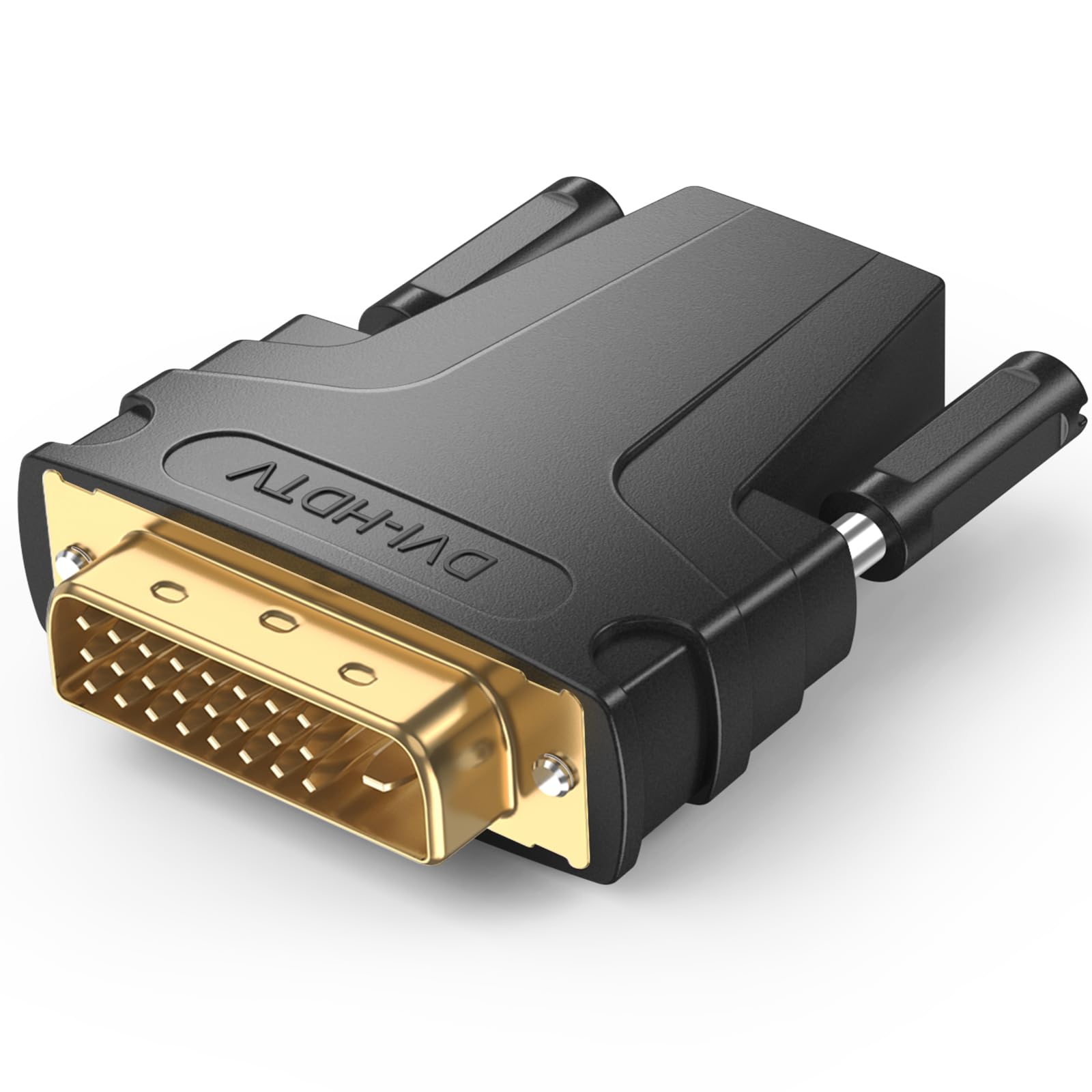 Tobfit DVI to HDMI Adapter, Bi-Directional Gold Plated Connector, Stable 1080P 60Hz / 4K Output for PC, Projector, TV, PS3, Xbox & More (Black)-image-46