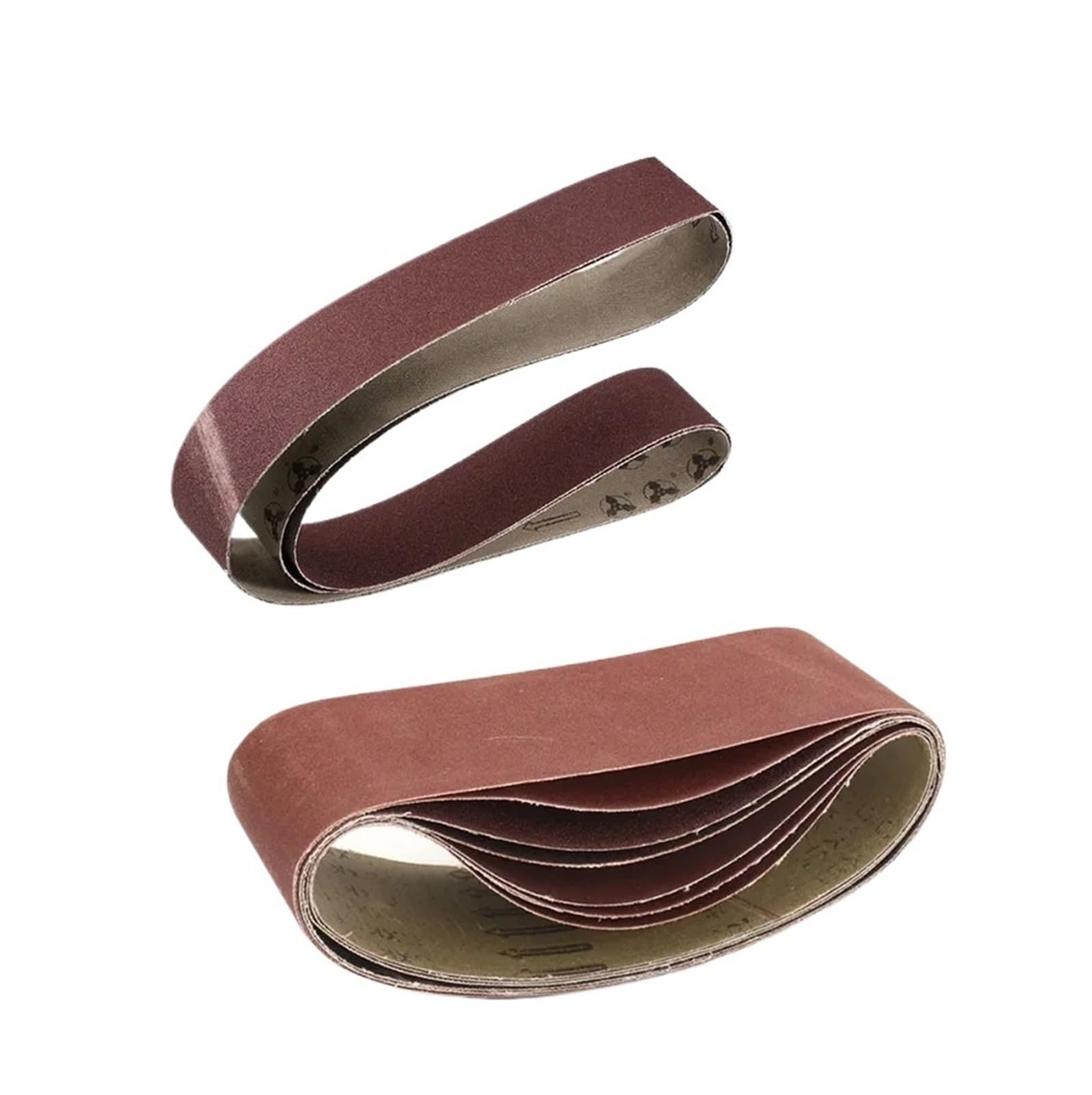 Pasy szlifierskie, Taśmy szlifierskie tlenek glinu zielony 50x1220mm 75x533mm 40-400 ziarnistość 10 szt(50x1220mm P180)