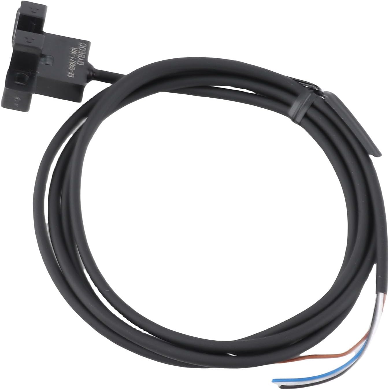 JTLB 5Pcs Photoelectric Switch Sensor, U Shaped Slot Photoelectric Switch Accessory with NPN Output DC 5 24V for Detection of Opaque Objects on Conveyor Belt Packaging Machinery