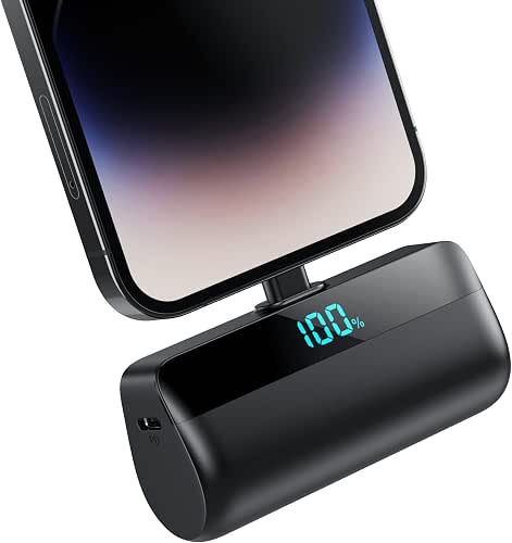 Feob Mini Power Bank per iPhone, 5200mAh 20W PD Caricabatterie