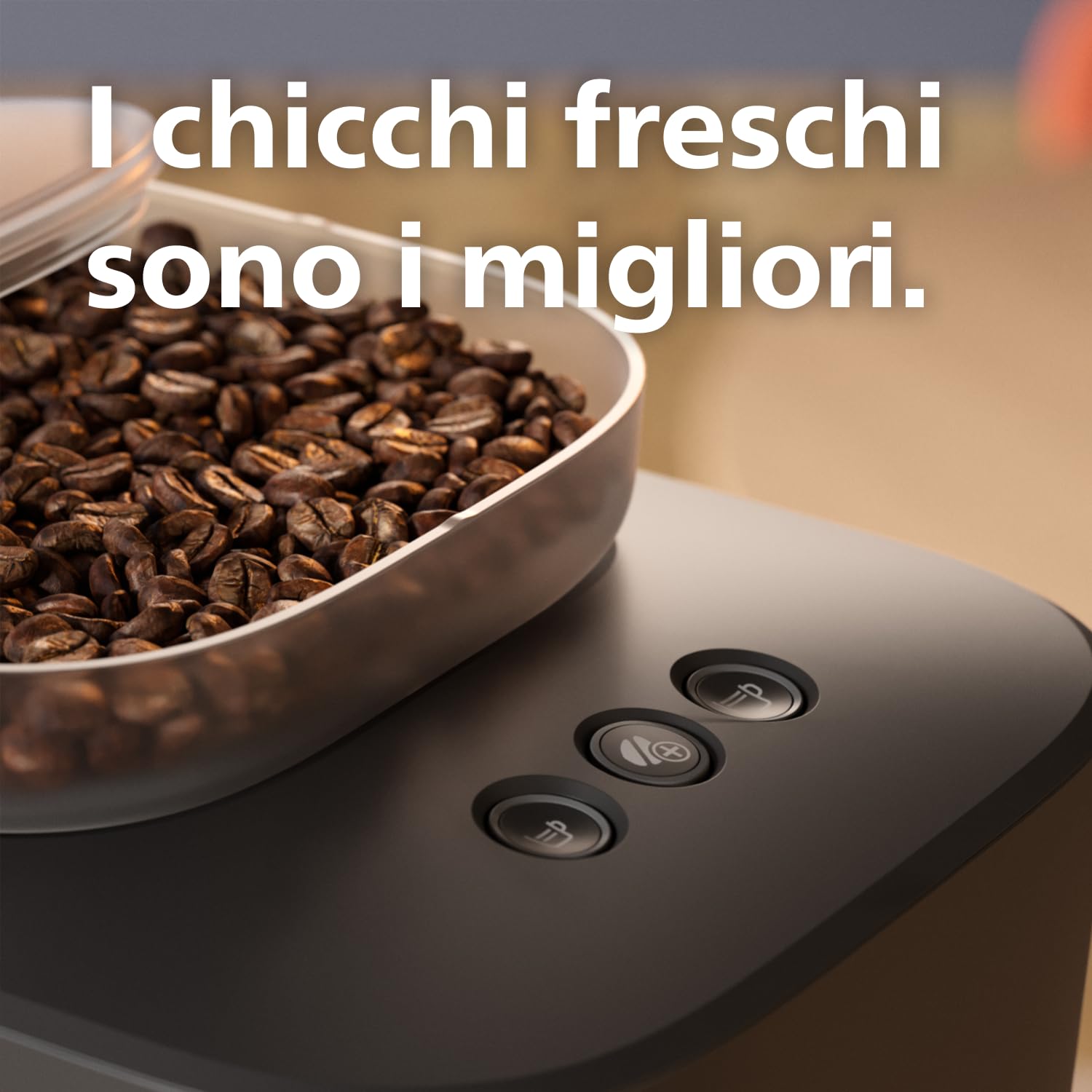 ‎Philips Baristina Macchina Espresso con macinatura, pressatura e preparazione automatica, 16 bar, per Espresso e Lungo, compatta, Nero con Portafiltro Nero, macinacaffè integrato BAR305/60