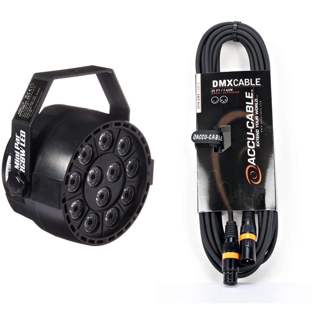 Amazon.com: ADJ Products MINI-PAR-RGBW-LED & Accu Cable 25