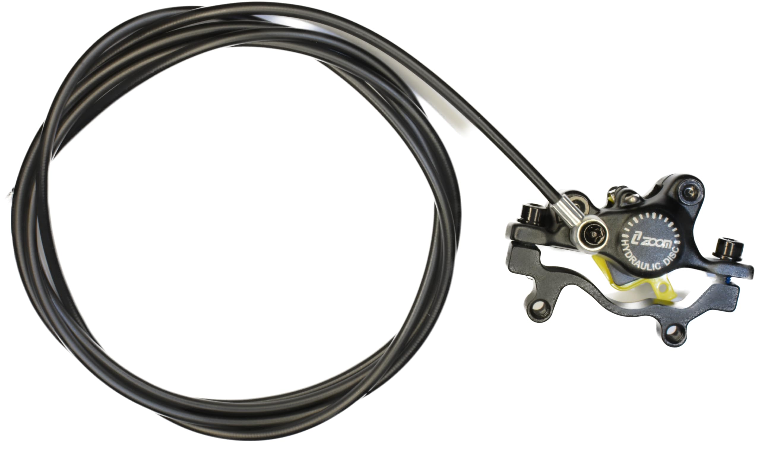 Étrier de frein hydraulique gauche arrière, câble long avec adaptateur de disques, compatible avec SmartGyro, Kukirin, Cecotec, UrbanGlide, pour trottinette électrique