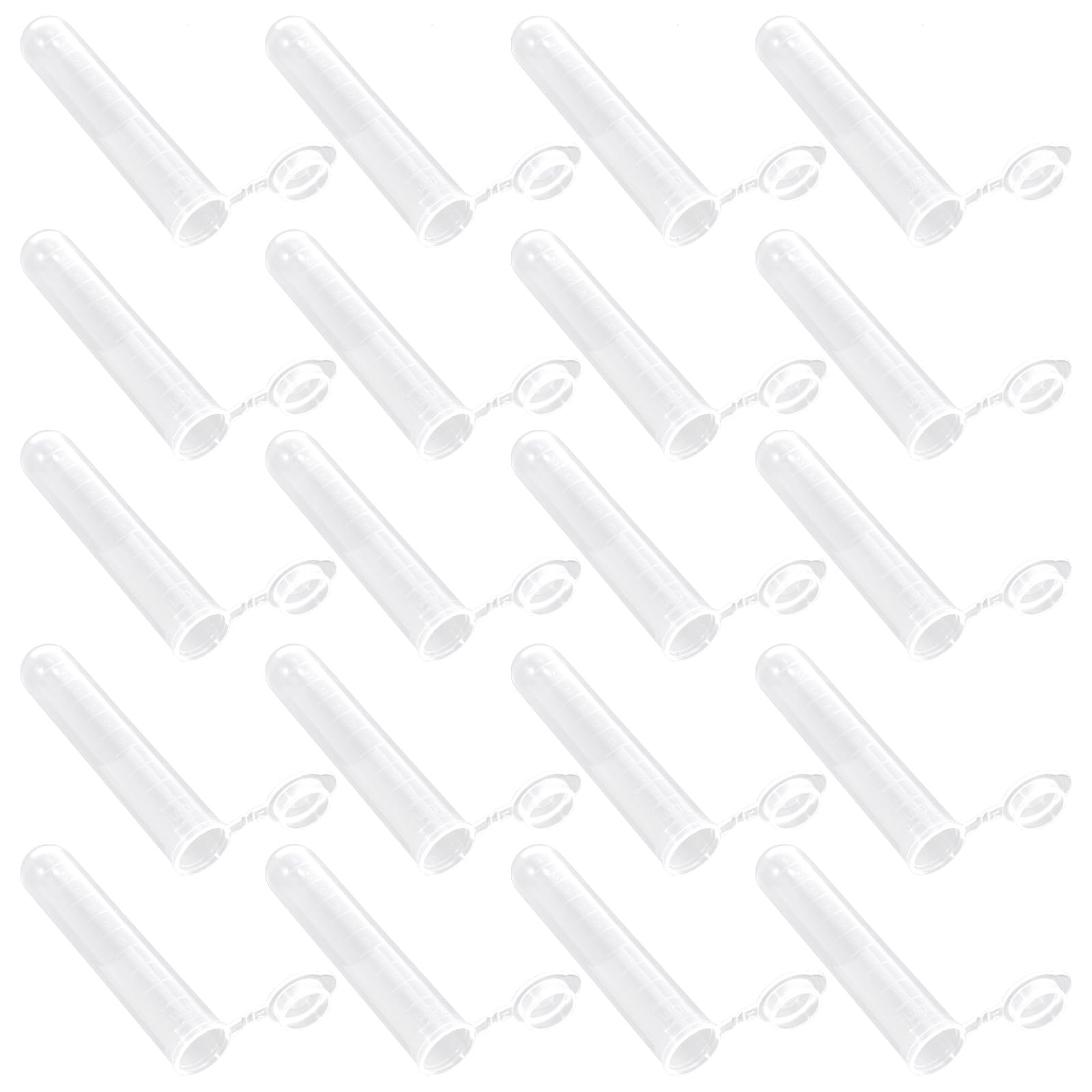 Veemoon 200 Provette per Centrifuga da Laboratorio da 10ml in Plastica Scala Graduata, Precise e Facili da Osservare, Confezione da 200 Pezzi per Esperimenti Biochimici