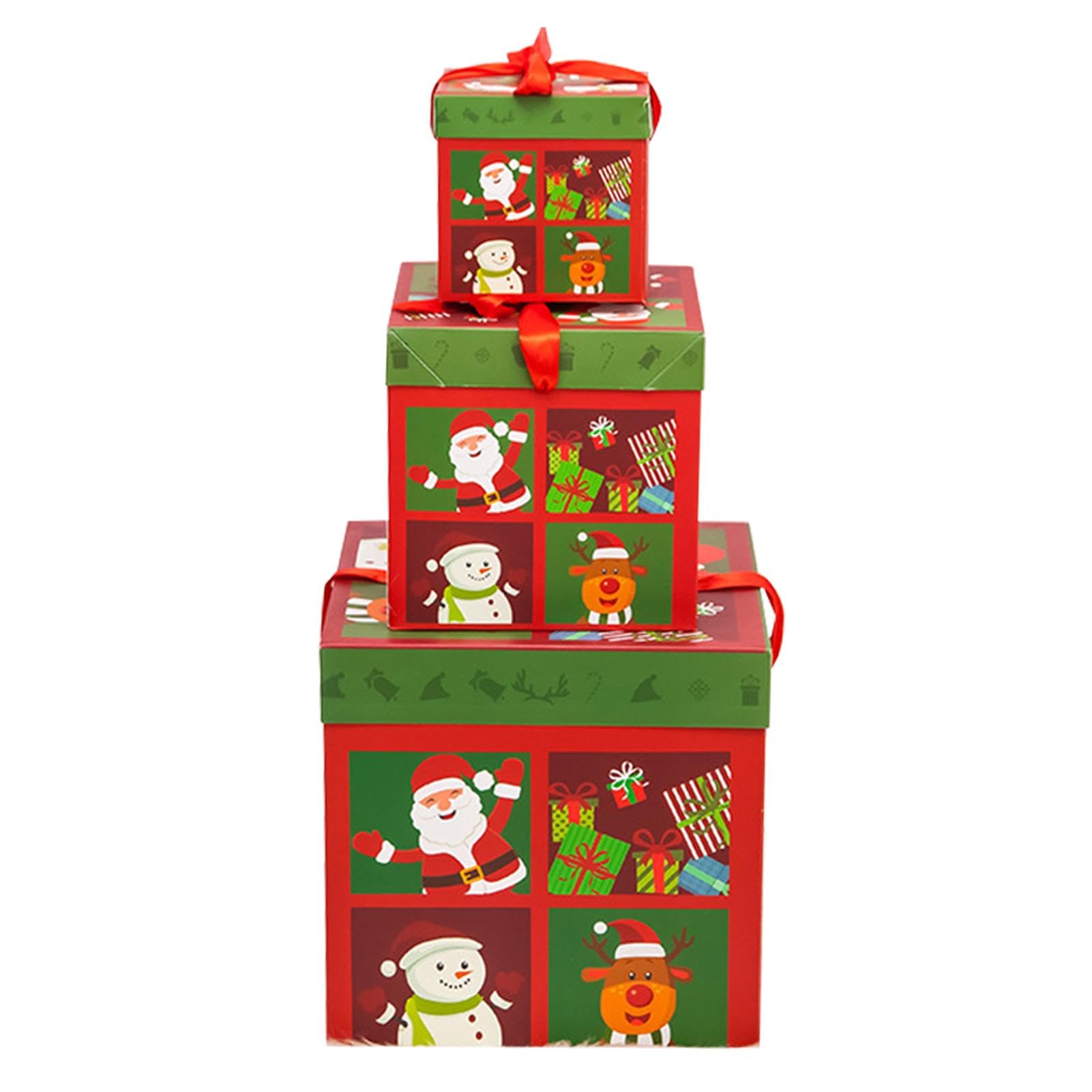 Amazon.co.jp: クリスマスの入れ子箱 - クリスマスボックス | 段ボール