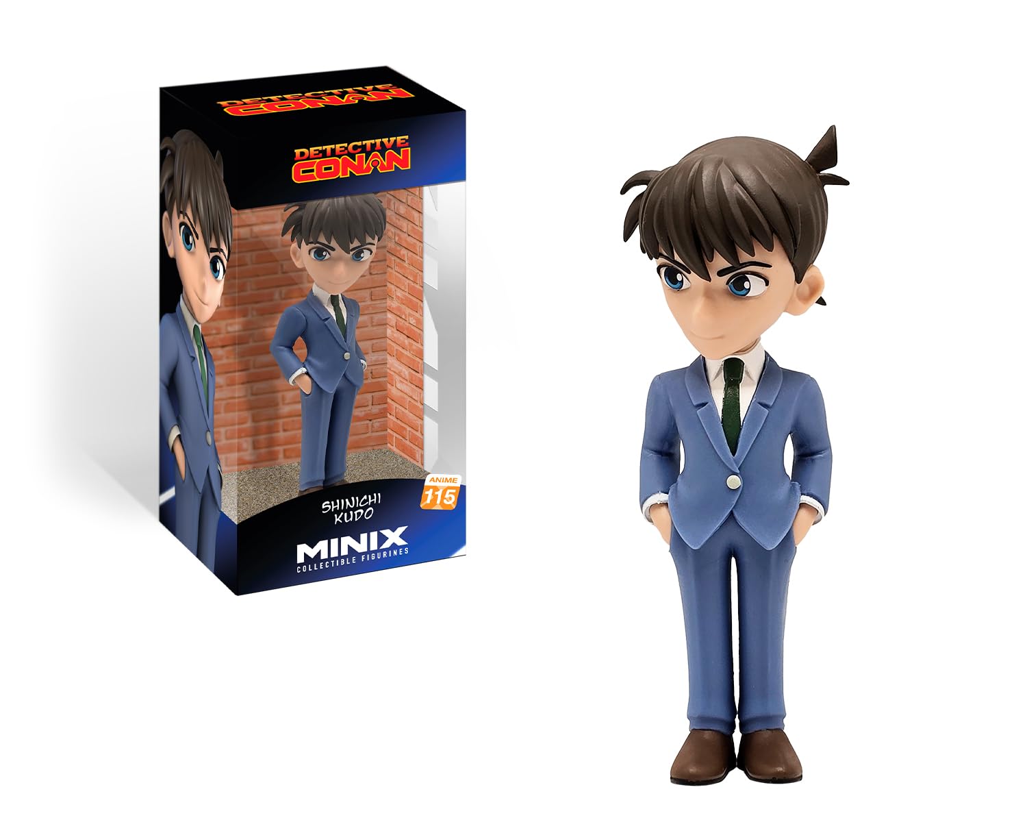 MINIX - Anime #115 - Detective Conan - Jimmy Kudo - Collectible Figure 12 cm, Multicolored