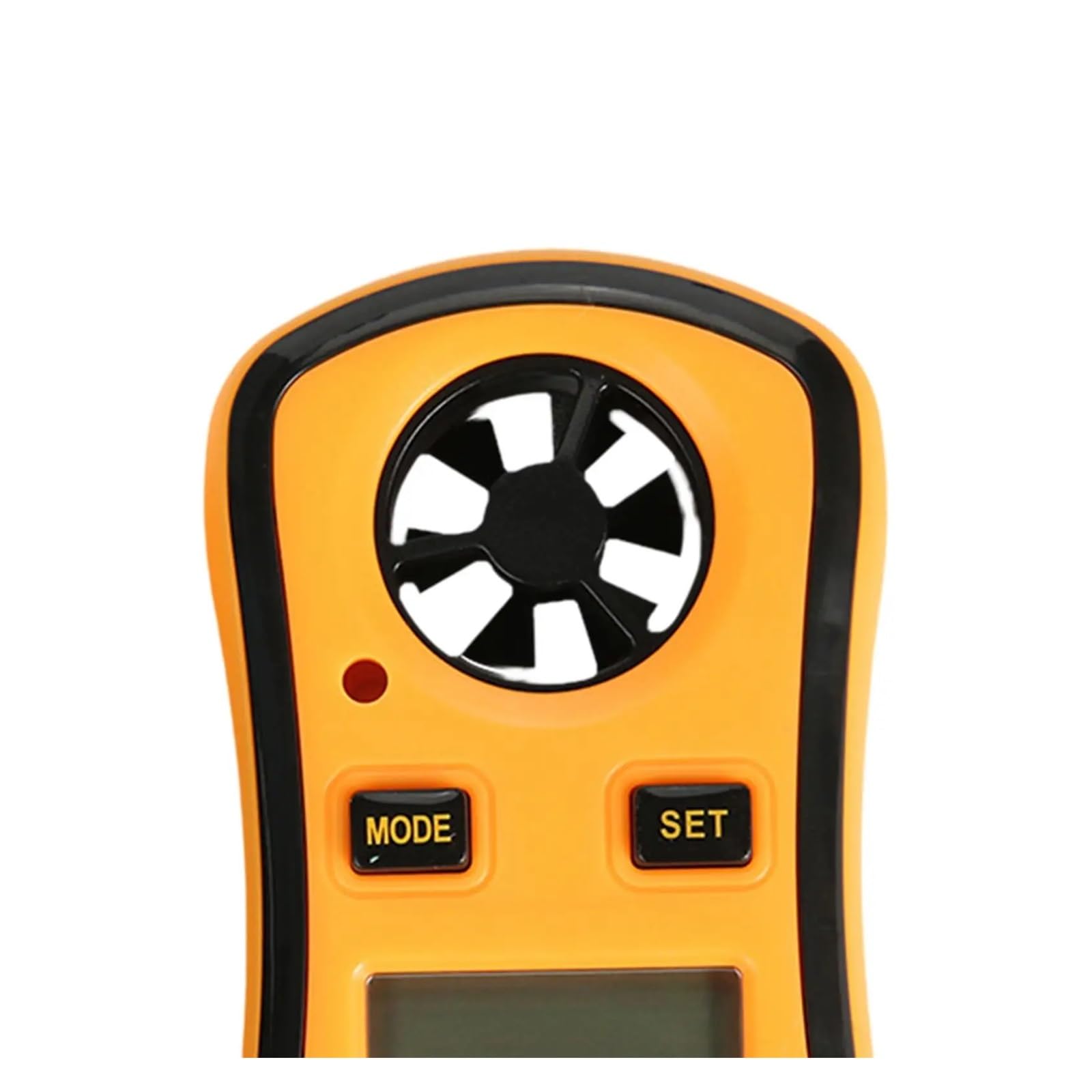 Windgeschwindigkeitsmesser, Luftmengenmesser, Messung der Windgeschwindigkeit, digitales Anemometer, Handheld for Golf, Fliegen, Segeln, Zuhause, Surfen(White 5.25x16cm)