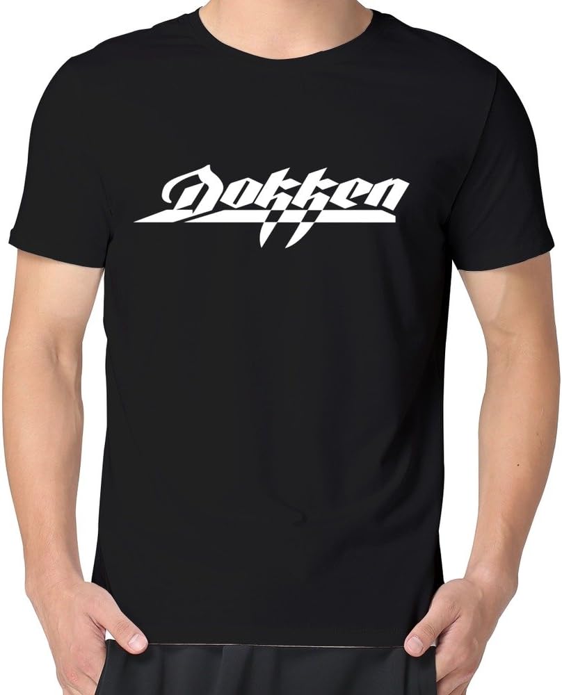 DF Man Dokken Logo Dream Warriors Don Dokken Tshirts