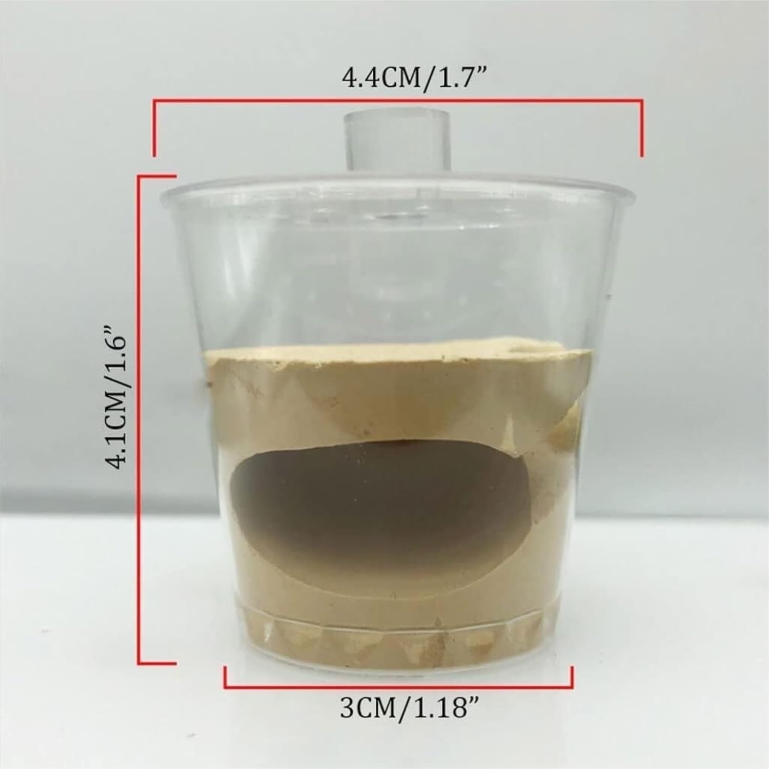 Ant Farm Ant Castle Cup Nest Queen Cultivation Plaster Farm Suitable for 10 Or Less Feeding Box Habitat