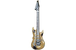 BlockBusterCostumes Inflatable Gold Hero Guitar Costume