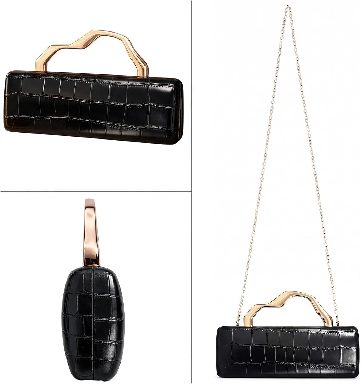 Evening Bag Clutch Purse for Women Formal Wedding Party image 5