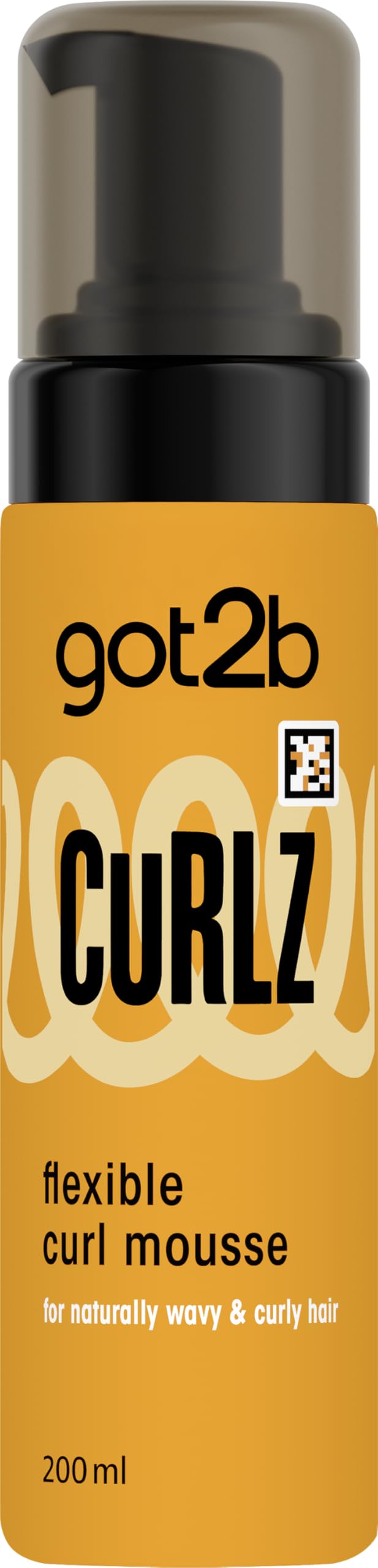 GOT2B Curlz Flexible Curl Mousse with Aloe Vera 200ml