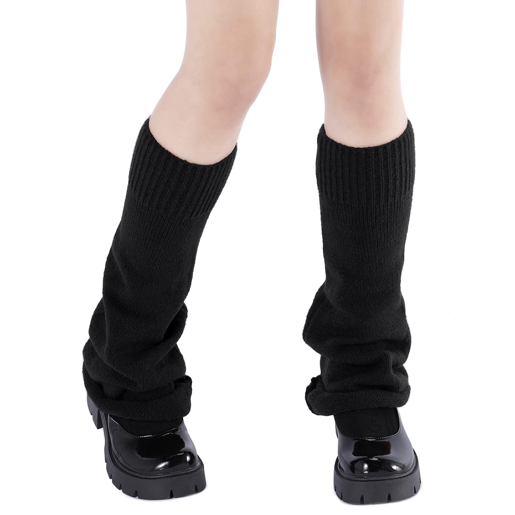 Komorebi Leg Warmers Y2K Kawaii Leg Warmers for Girl Women Cute Knitted Socks Y2K Harajuku Goth Accessories