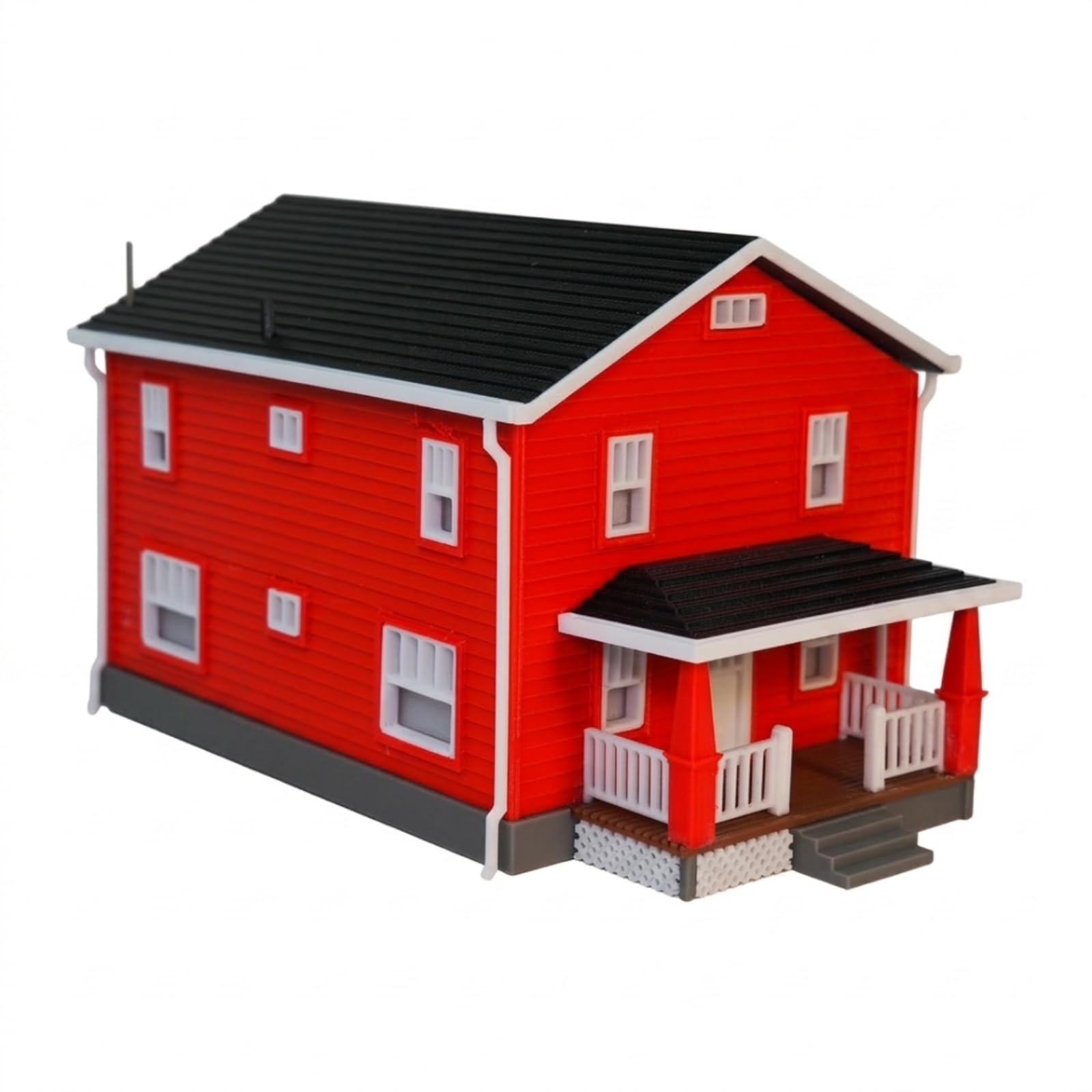 Modellino di Casa in 1:64 Realistico Modellino in 1:64 Compatto Modello da Diorama per Hobbisti