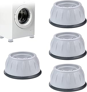 Tapis de machine à laver en caoutchouc antidérapant pour empêcher le bruit de bouger, de bouger, de marcher, de stabiliser les pieds d'appareils électroménagers