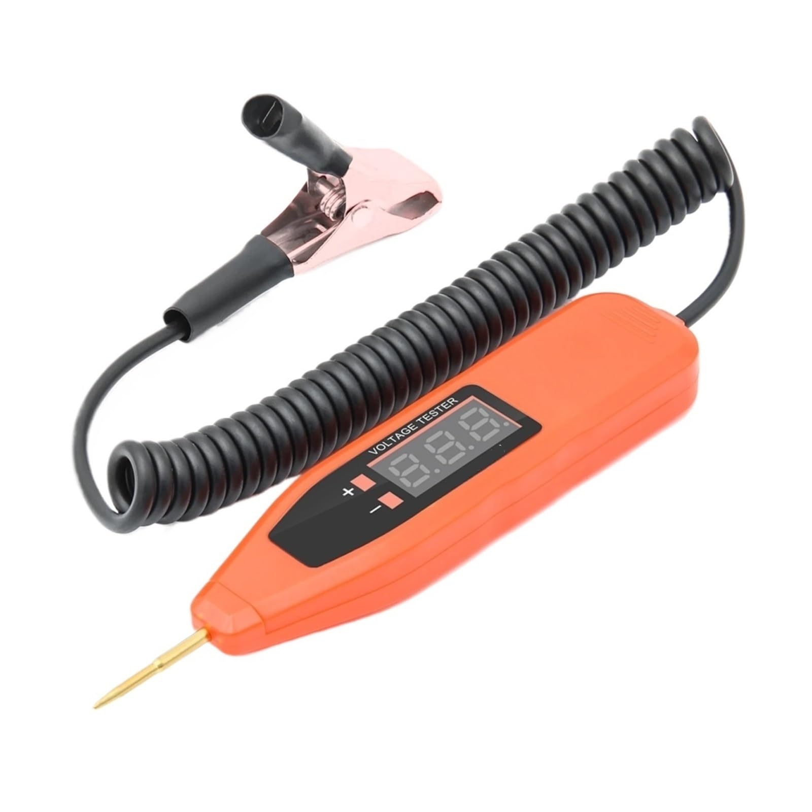 Misuratore di tensione, Penna For Test Di Tensione Del Circuito Automobilistico Da 5 V-32 V, Sonda Rilevamento Positiva E Negativa, Filo A Molla