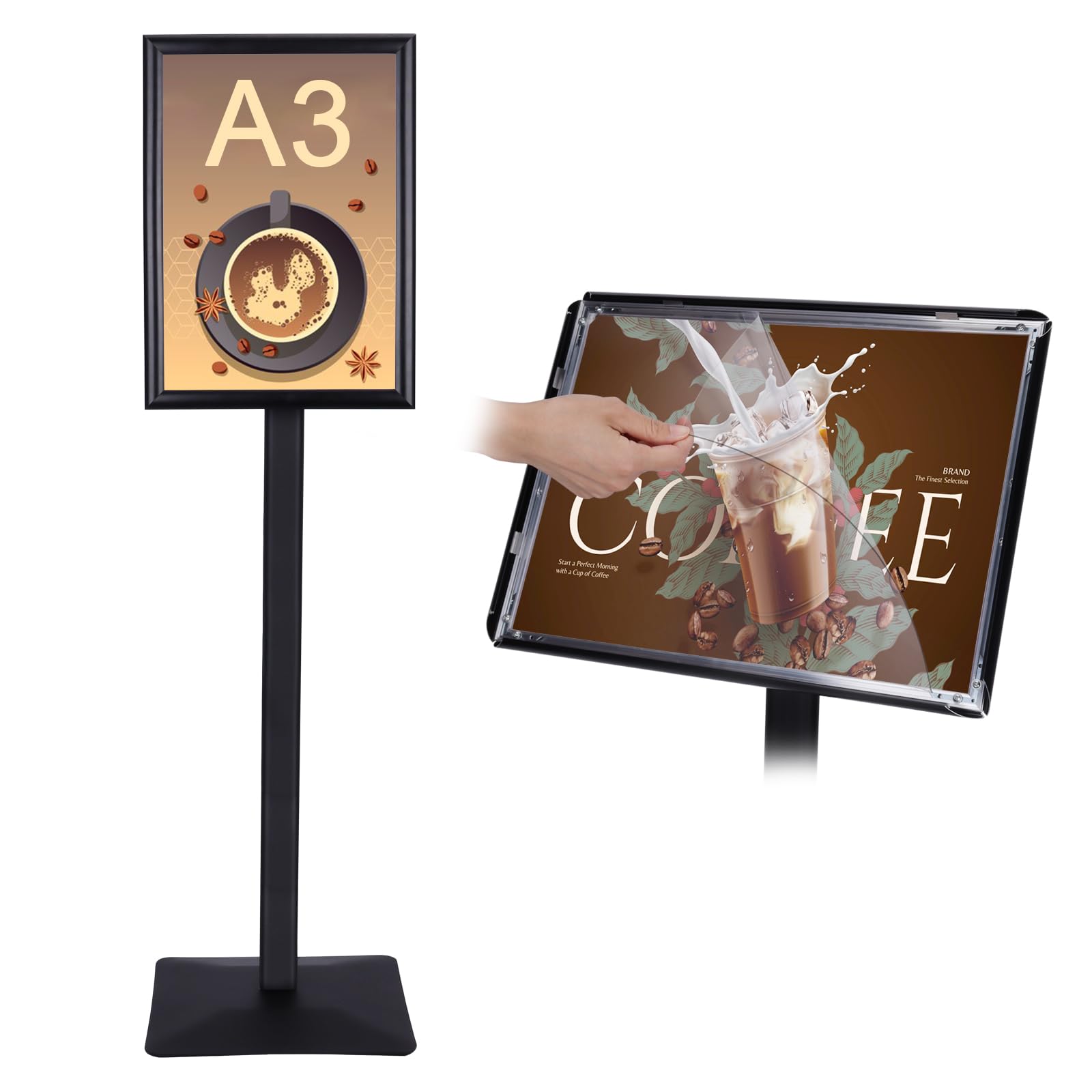 NADYE Supporto Per Cartello Da Pavimento Resistente A3 - Foto 8