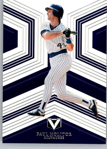 Miniatura 1 de 2023 Panini Chronicles Vertex # 9 Paul Molitor Milwaukee Brewers Official Baseball Card in Raw (NM or Better) Condition
