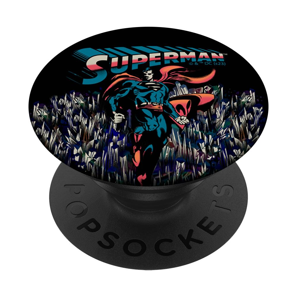 DC Comics Superman Fortress Of Solitude Shadowed Portrait PopSockets Wymienny PopGrip