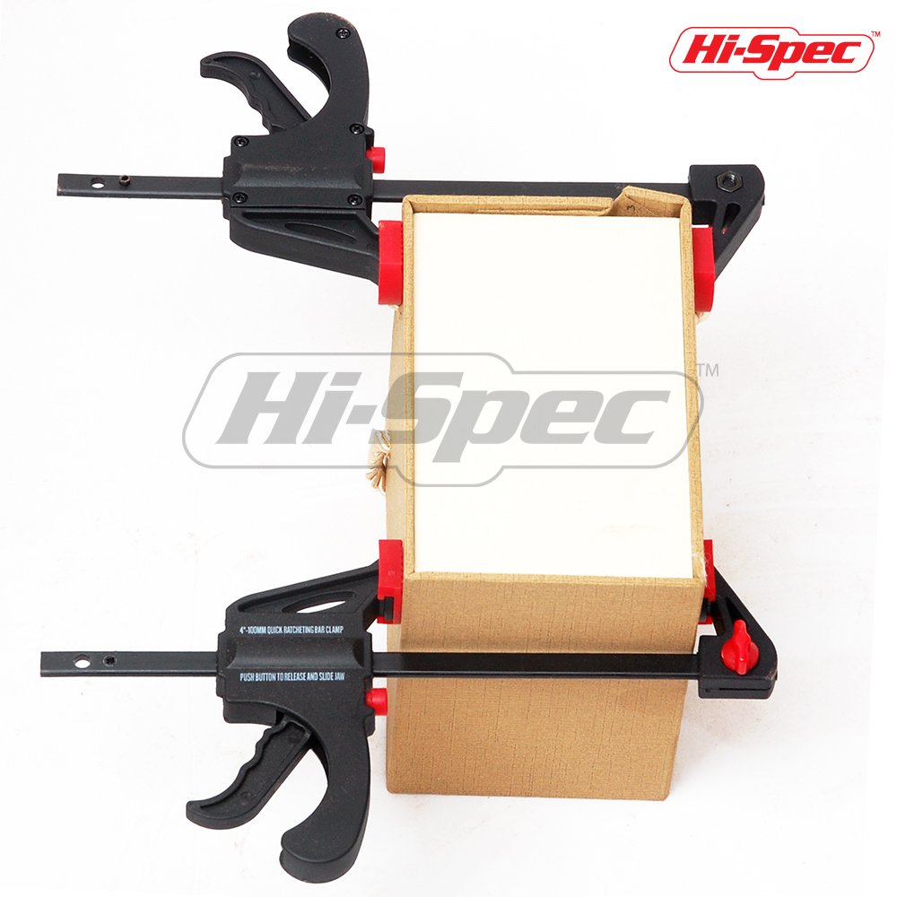 HiSpec 10 Piece Mini Spring, Ratcheting, and Bar Spreader Clamp Set. Easily Hold & Position for