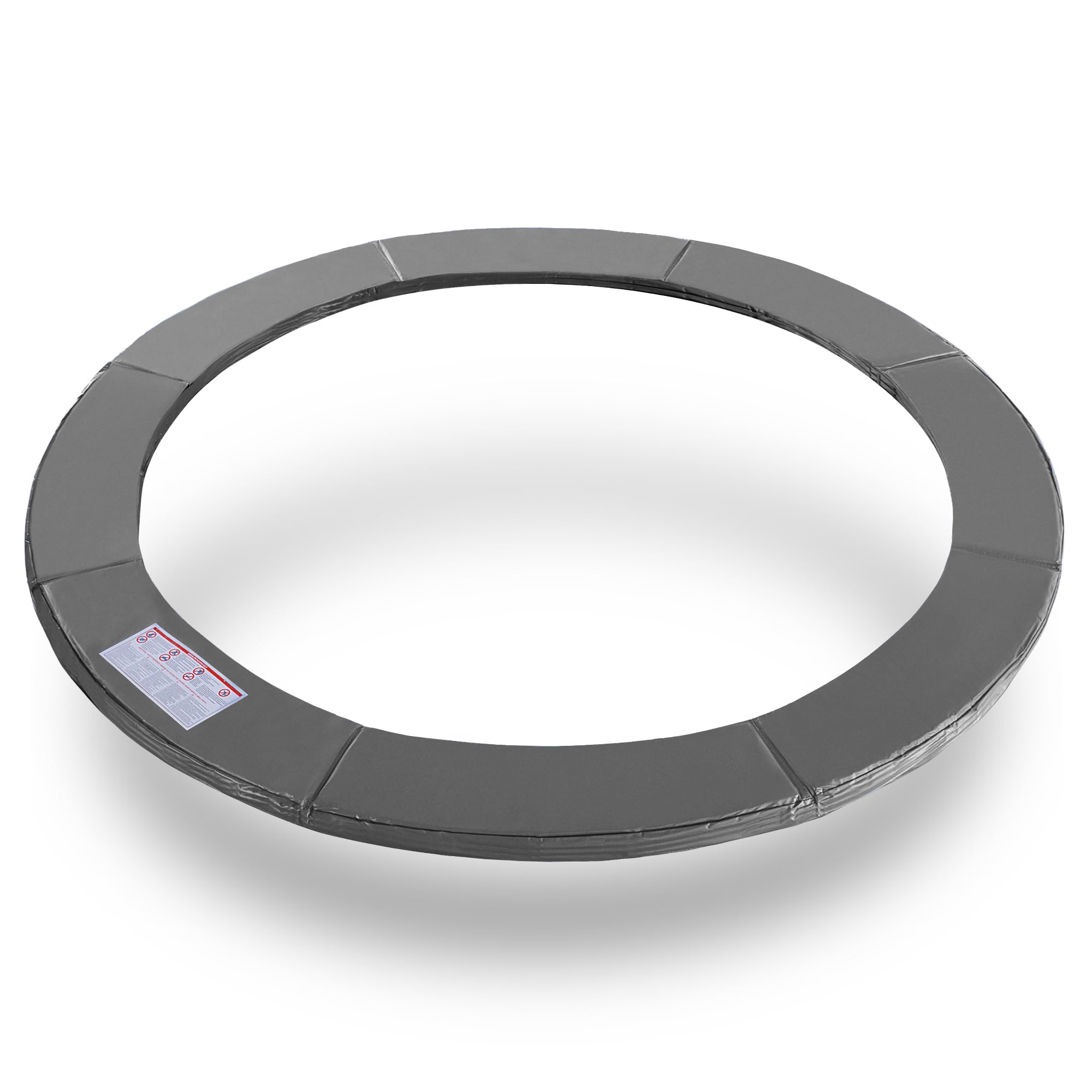 ExacMe Trampoline Pad Replacement 16 15 14 13 12 10 8 Foot, Waterproof Safety Spring Cover Round Frame Pad, No Hole for Pole