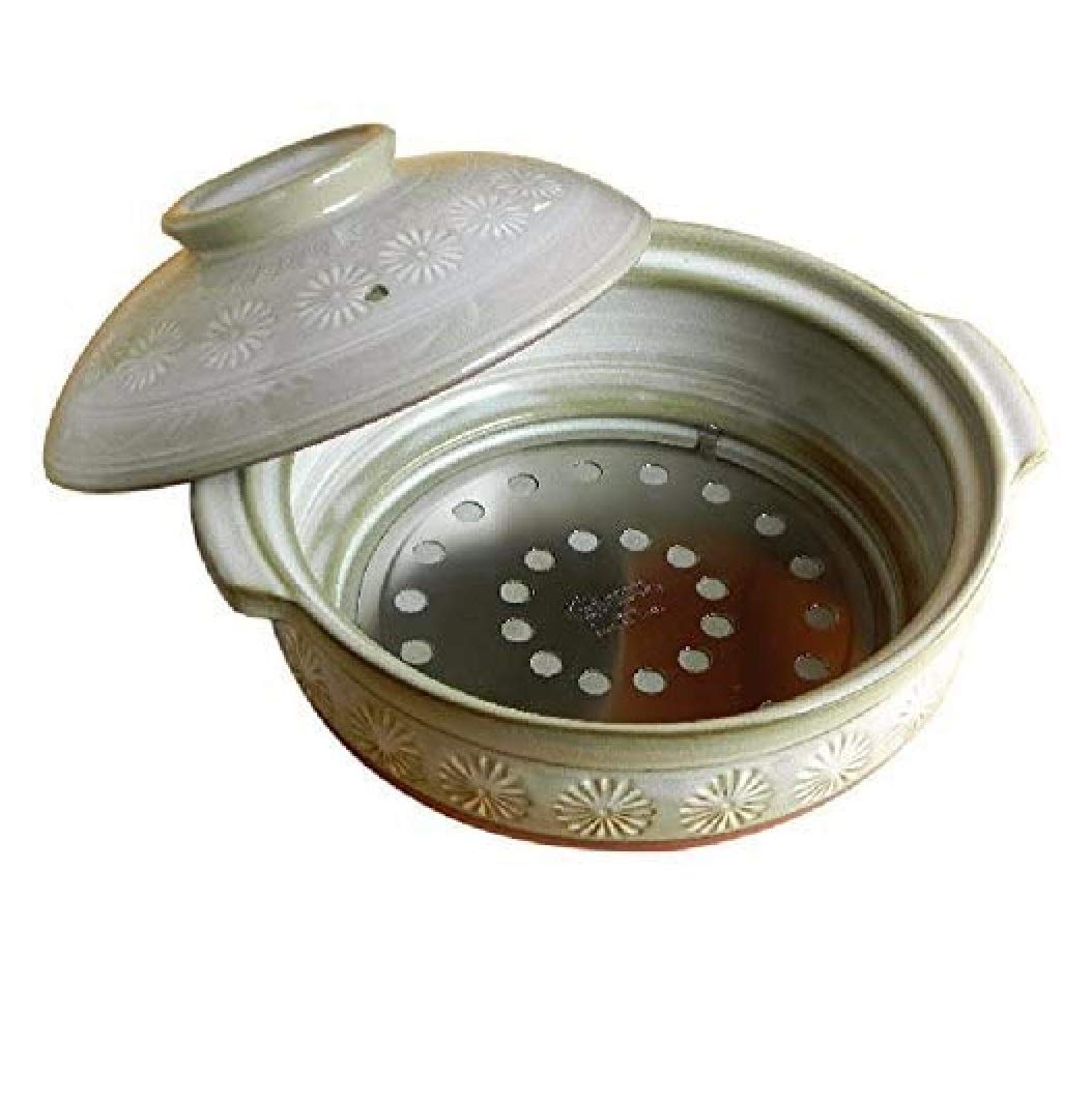 Amazon | 7-26091 萬古焼 9号IH土鍋 IH対応三島鍋 [並行輸入品] | 萬古