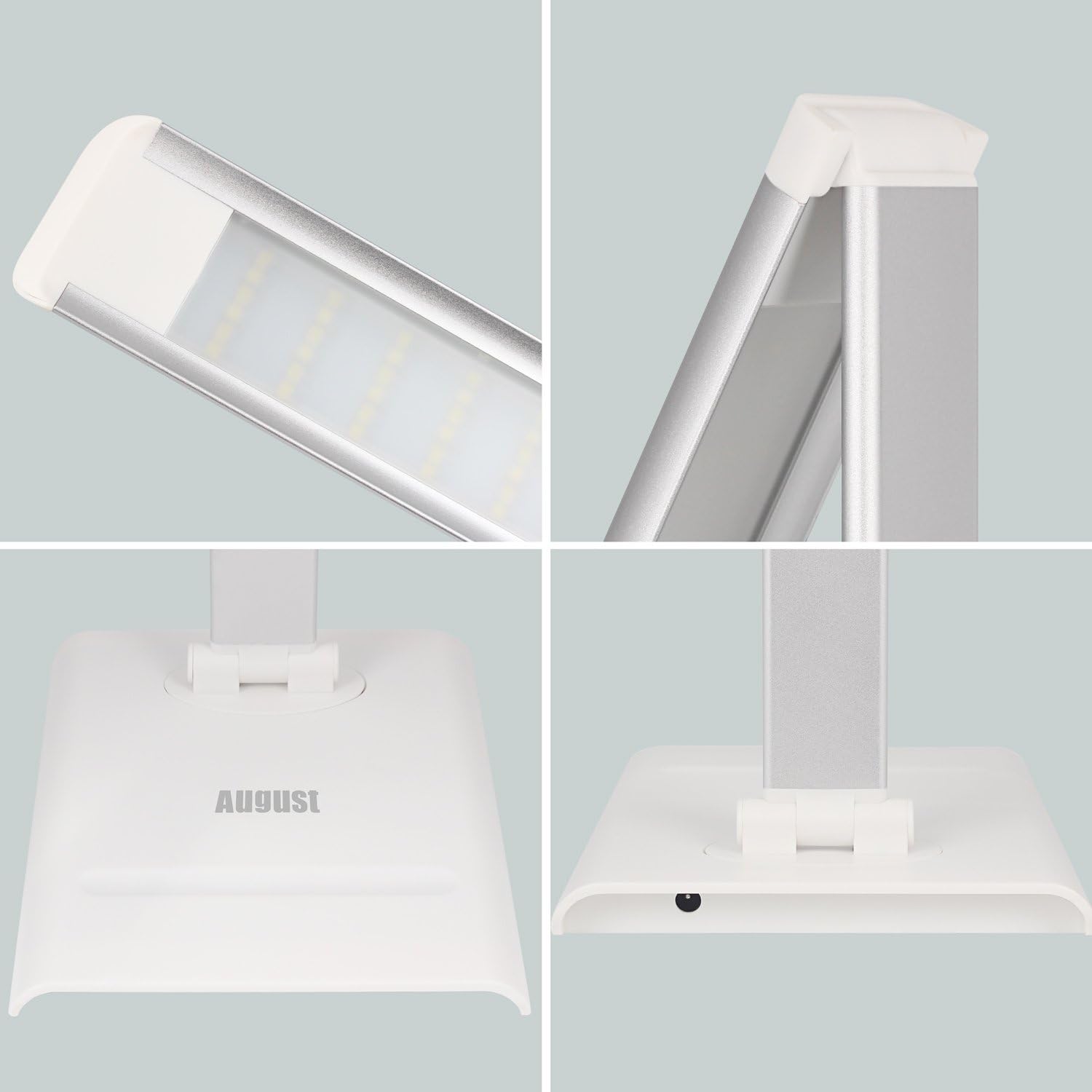 Dimmable Desk Lamp - Daffodil LEC250 9W Dorm Room Study Lamp for College Students
