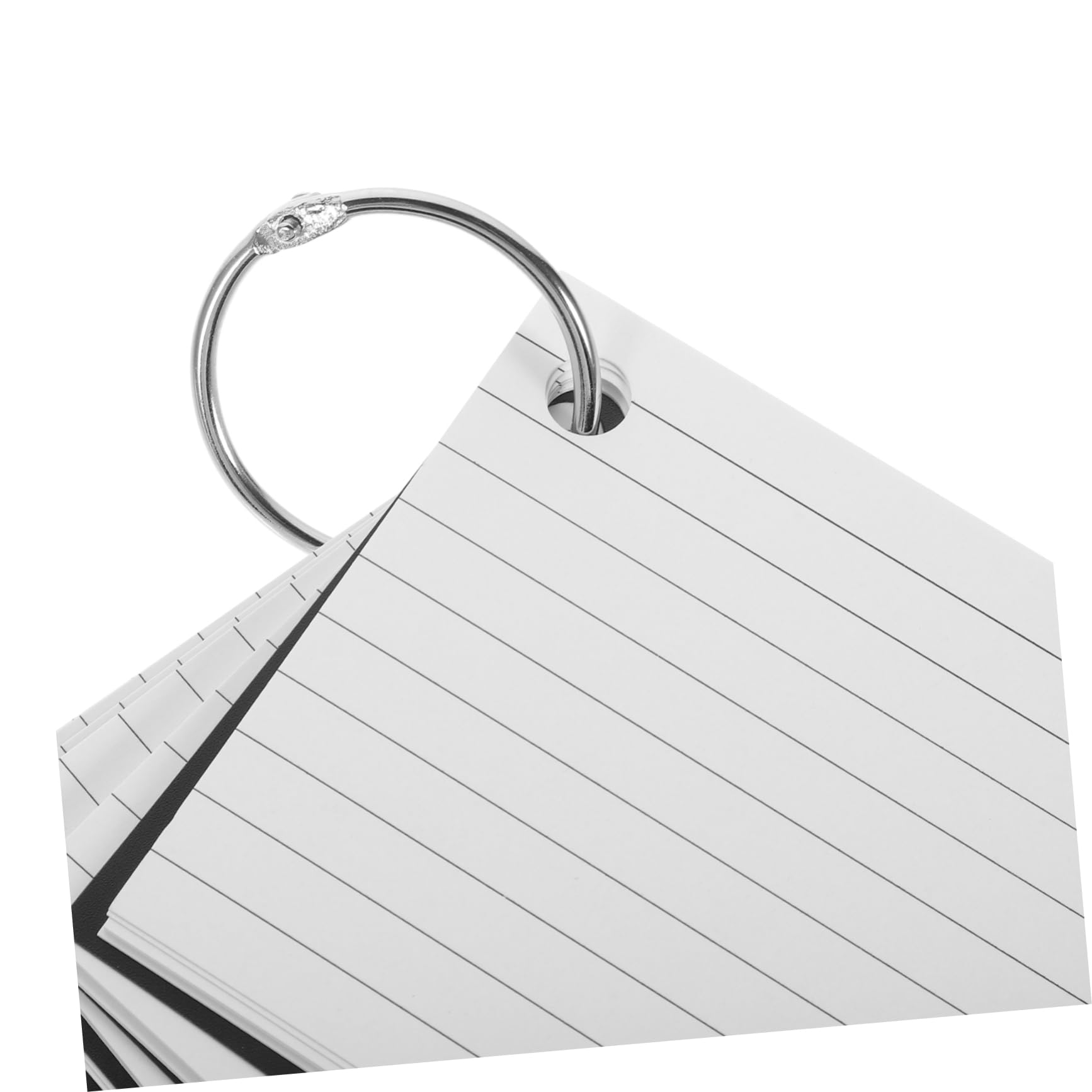 DOITOOL 5 Sätze Kreative Indexkarten Blanko Karteikarten mit Gelochten Ringen für Vokabeln Notizen und Planung Praktisch für Schule Büro und Druck