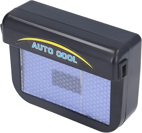 Garosa Extractor de coche con energía solar, negro, 2.3 x 5.8 x 4.3 pulgadas, estilo moderno, alimentado por energía solar, accesorios de coche