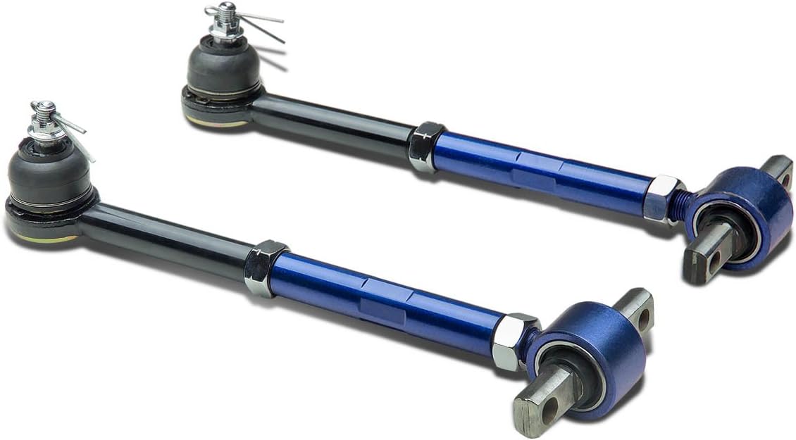 Auto Dynasty Compatible with Honda Accord/Acura TL/CL Adjustable Ball Joint Rear Camber Kit (Blue) - CB/CD