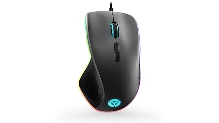 Lenovo Legion M500 RGB Gaming Mouse, (Black with Iron Grey Cover)