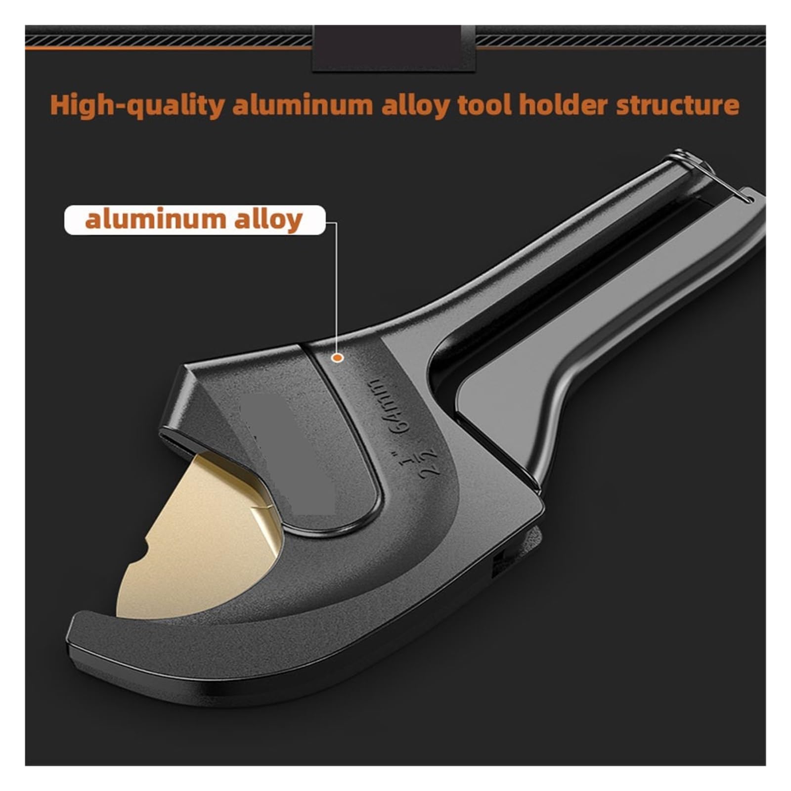 Obcinak Do Rur Heavy Duty PVC PC PPR Cięcie Rur Aluminiowych Nożyce Nożyce Wąż Ręczne Narzędzia Ręczne Hydraulika Profesjonalny Obcinak Bezpieczny Wydajny(2 blades)