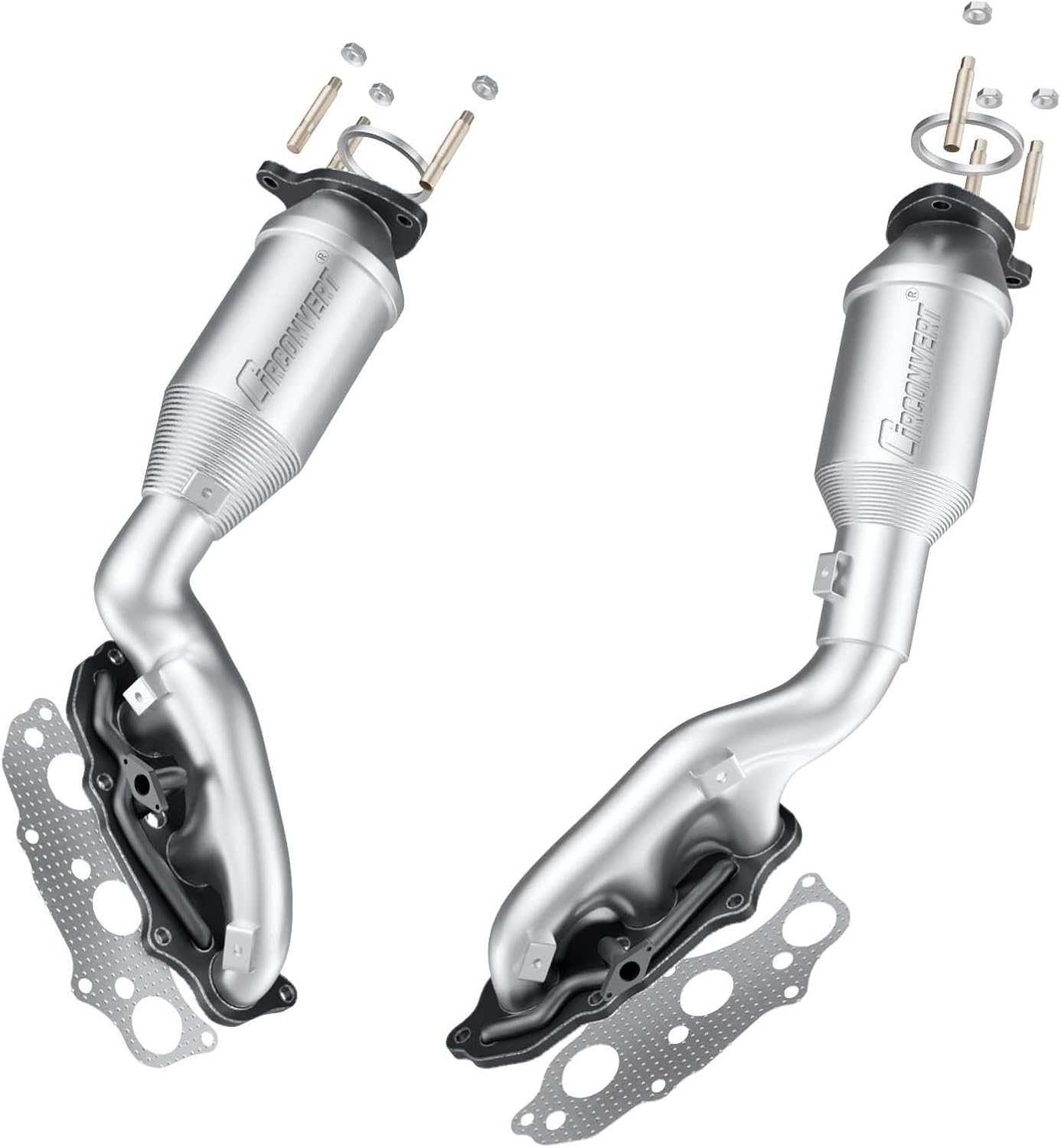 Front Left&Right Catalytic Converter Compatible with 2013-2019 Toyota 4Runner, 2013 2014 FJ Cruiser 4.0L V6 High Flow Catalytic Convertor (EPA Compliant)