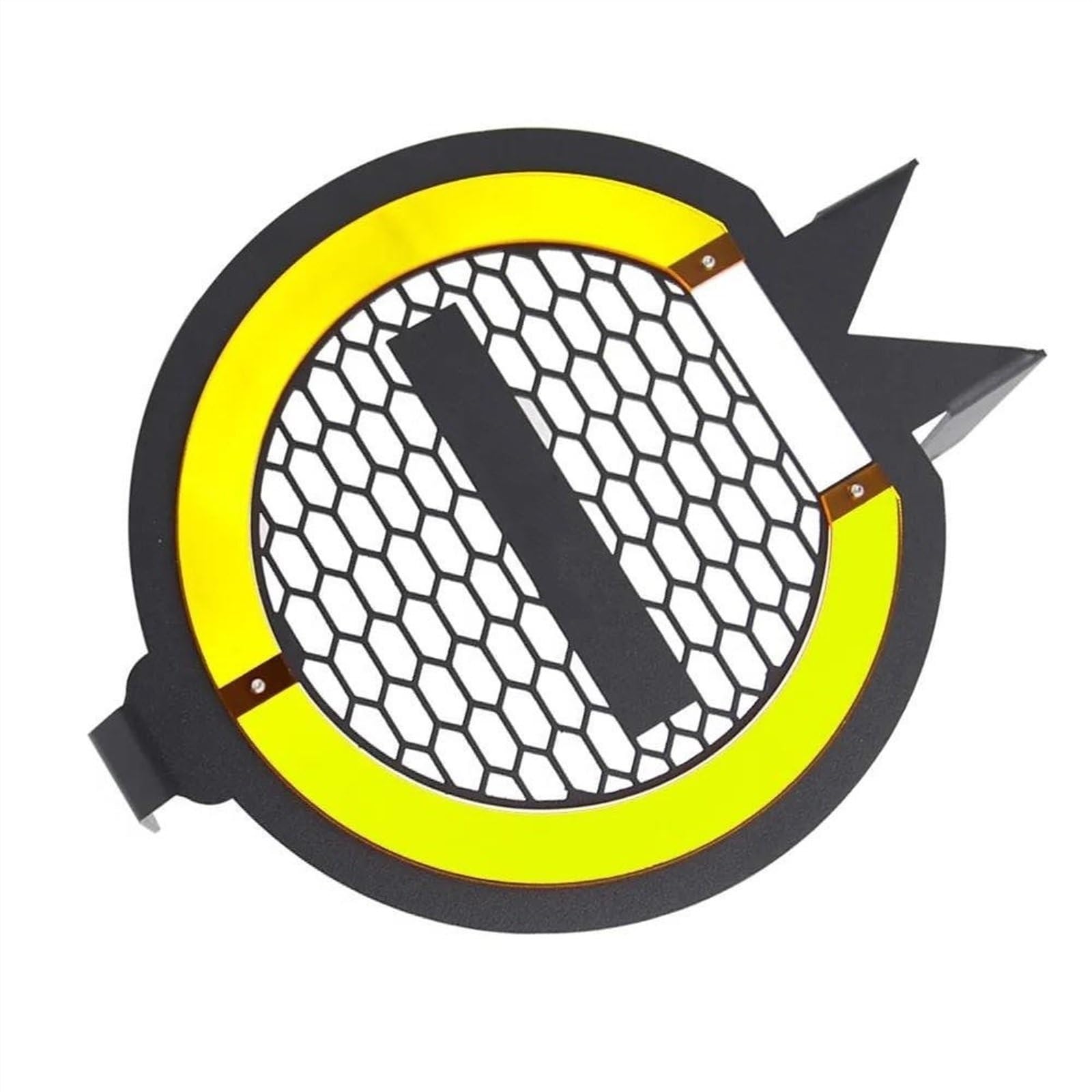 Scheinwerfer Abdeckung Motorrad Front Scheinwerfer Schutz Kopf Lampe Abdeckung Schild Schutz Gekühlt Für H-ONDA CB650R CB 650R CB1000R CB 1000R 2019 2020(Yellow)