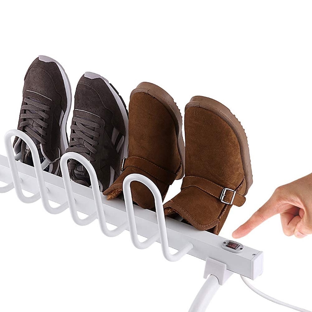 Shoe Dryer Electric Shoe Drying Rack Heating Shoe Warmer Drying Shoe Drying Shoe Drying Device Deodorizing Household Shoe Dryer The Product Is of Great Use for Home Daily LifeWhite700 * 300 * 315 MM